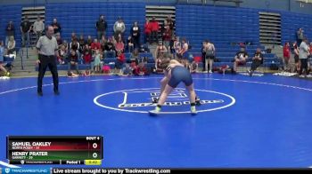 115 lbs Placement (4 Team) - Samuel Oakley, North Posey vs Henry Prater, Garrett