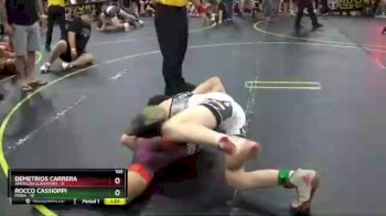 100 lbs Semis & 1st Wrestleback (8 Team) - Rocco Cassioppi, POWA vs Demetrios Carrera, American Gladiators