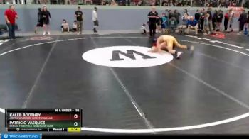 152 lbs Rr1 - Patricio Vasquez, BETHEL FREESTYLE WRESTLING CLUB vs Kaleb Boothby, ARCTIC WARRIORS WRESTLING CLUB