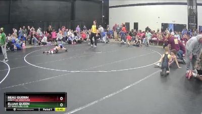 41 lbs Cons. Semi - Elijah Queen, JET Wrestling Club vs Beau Guerin, Ninety Six Wrestling