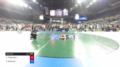 88 lbs Rnd Of 16 - Landon Thoennes, Minnesota vs Charlie Boelman, Iowa