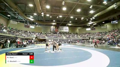 Champ. Round 1 - Cooper Blackett, Juab vs Mathias Reed, Union