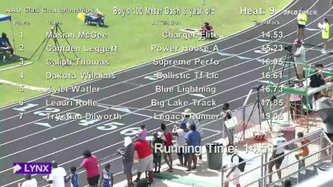 Youth Mixed 100m, Prelims 10 - Age 8