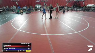 195 lbs Champ. Round 1 - Eli Roiko, MN vs Simon Schulte, IL