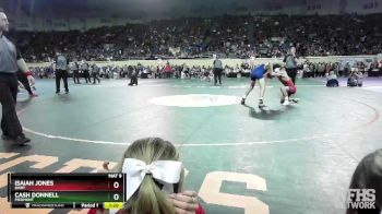 6A-120 lbs Quarterfinal - Cash Donnell, Piedmont vs Isaiah Jones, Bixby