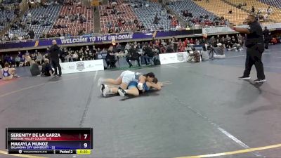 155 lbs Placement Matches (16 Team) - Sadie Antoque, University Of Providence vs Taydem Khamjoi, Texas Wesleyan