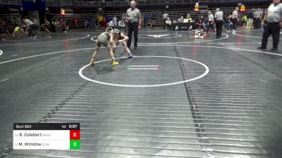 65 lbs Consi Of 32 #2 - Rowan Colebert, Bradford vs Mason Winslow, Downingtown East