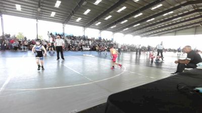 54 lbs Round Of 16 - Diego Sandoval, Espanola Jr Wrestling vs Beau Russell, ReZults Wrestling