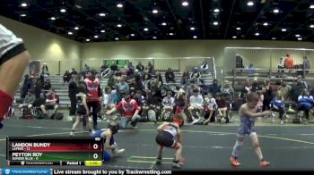 60 lbs Placement (4 Team) - Brooks Poupard, Dundee Blue vs Miles Kennedy, Lapeer