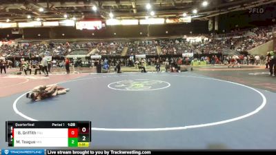 98 lbs Quarterfinal - Braden Griffith, Fruitland vs Mikael Teague, Minico