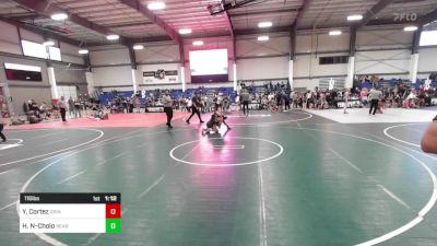 116 lbs Final - Yamilett Cortez, Grindhouse WC vs Hannah Naccarati-Cholo, Bear WC