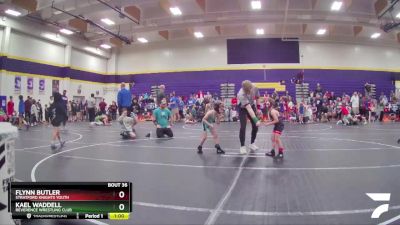 46 lbs Round 2 - Kael Waddell, Reverence Wrestling Club vs Flynn Butler, Stratford Knights Youth