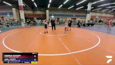 67 lbs Cons. Round 1 - Andrew Dockery, Legacy Wrestling Club vs Karl Hauch, Katy Area Wrestling Club