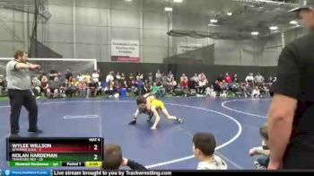 110 lbs Round 4 (6 Team) - Nolan Hardeman, Tennessee Red vs Wylee Willson, Wyoming Gold