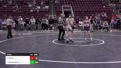 114 lbs Round Of 16 - Alex Gladfelter, Huntingdon Area vs Ayden Smith, Notre Dame - Green Pond