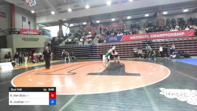 130 lbs Consi Of 16 #2 - Alisha Van Scoy, St. Mary (Kan.) vs Nonnie Justice, Central Methodist (Mo.)