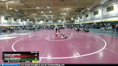 98-106 lbs Semifinal - Dylan Sorensen, Eastside United vs Evan Erpenbach, Da Vinci Wrestling Club