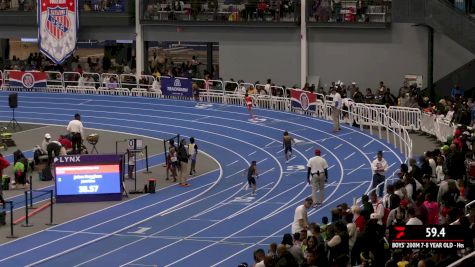 Youth Boys' 200m, Prelims 20 - Age 7-8