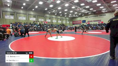 147 lbs Consi Of 16 #2 - Edgar Batres, Monache vs Nathan Carrillo, Golden Valley