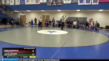 120 lbs Placement Matches (8 Team) - Chaz McDonald, Jefferson vs Chase Walker, West Laurens