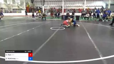 65 kg Prelims - Chad Red, Nebraska Wrestling Training Center vs Stefano McKinney, San Francisco Wrestling Club