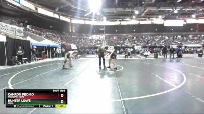 160 lbs Cons. Round 4 - Camron Pedigo, Mountain Home vs Hunter Lowe, Kuna