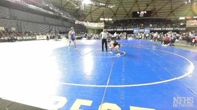 2A 175 lbs Cons. Round 1 - Isaac Gil, Washougal vs Caleb Hall, Sedro-Woolley