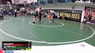 215 lbs Cons. Round 1 - Scott Smith, Oak Harbor vs Matthew Hulll, Solon