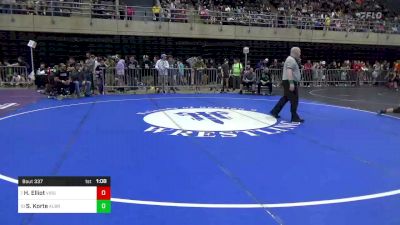 115 lbs Round Of 16 - Hunter Elliot, Virginia Beach, VA vs Stephen Korte, Albrightsville, PA