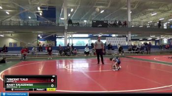 45 lbs Round 2 (8 Team) - Kasey Kaliszewski, Brecksville vs *Vincent *Calo, Mentor