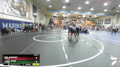 190 lbs Quarterfinal - Ixel Sanchez, Warren vs Larri Jeter, Mayfair