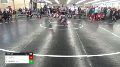 70 lbs Rr Rnd 3 - Trinity Lord, Great Bend vs Cidney Schaffer, Dalton