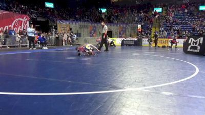 50 lbs Round Of 32 - Andrew Volocko, Conemaugh Twp vs Luke Bryant, Titusville