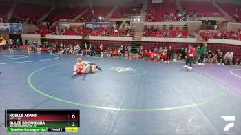 132 lbs Round 1 (16 Team) - Noelle Adams, Katy vs Dulce Bocanegra, Arlington Martin