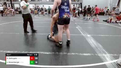 165 lbs Finals (2 Team) - Anthony DeAngelo, D3Primus vs Jack Rosenberger, New England Gold