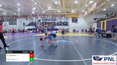 133B Round 1 - Michael Furze, MWC Wrestling Academy vs Gavin Jackson, PINnacle Wrestling