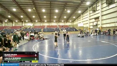 59 lbs Placement (16 Team) - Eliace Majka, Team Champs vs Lincoln Burgess, Gold Rush Wrestling