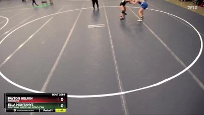 Round 2 - Ella Montanye, Owatonna Wrestling Association vs Payton Helmin, Minnesota