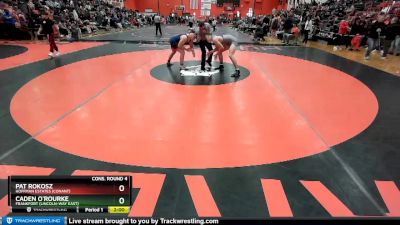 195 lbs Cons. Round 4 - Pat Rokosz, Hoffman Estates (CONANT) vs Caden O`rourke, Frankfort (LINCOLN-WAY EAST)