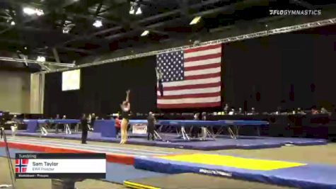 Sam Taylor - Tumbling, EWA Prosper - 2021 USA Gymnastics Championships