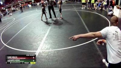 50 lbs Cons. Round 4 - Luciano Lucius, Nebraska Elite Wrestling Club vs Cade Welch, Ashland-Greenwood Jr Wrestling