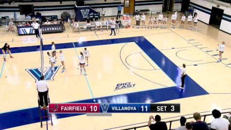 Replay: Fairfield vs Villanova | Sep 4 @ 2 PM