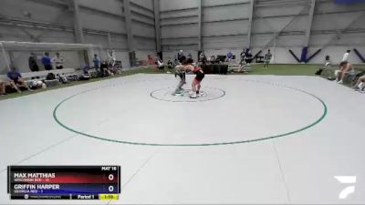 182 lbs Quarters & 1st Wb (16 Team) - Max Matthias, Wisconsin Red vs Griffin Harper, Georgia RED