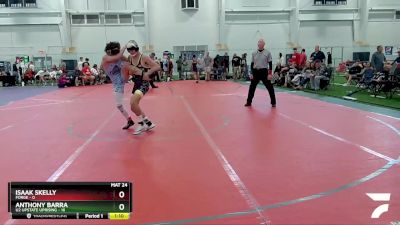 120 lbs Round 2 (8 Team) - Anthony Barra, U2 Upstate Uprising vs Isaak Skelly, Forge