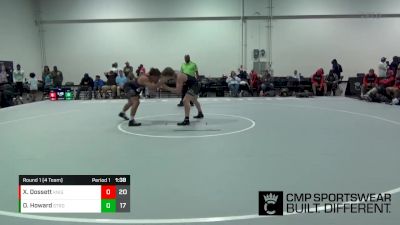 170 lbs Round 1 (4 Team) - Xander Dossett, Scarlet Knights vs Oliver Howard, Stronghold