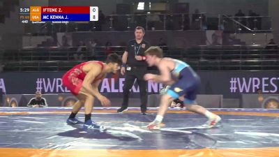 65 kgs Prelim - Zohier Iftene (ALG) vs Joseph McKenna (USA)