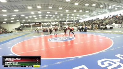 4-215 lbs Cons. Semi - Linkin Callahan, Salem (Salem) vs Ibrahim Zaky, Woodgrove High School