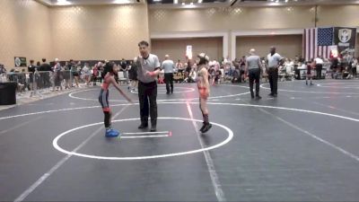 54 lbs Quarterfinal - Jovani Lamothe, Mat Demon WC vs Keidrick O?Bannon Jr, Ford Dynasty WC