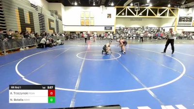 149C lbs Rr Rnd 1 - Andy Troczynski, Penn vs Nic Botello, Army