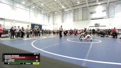 74 lbs Champ. Round 1 - Ali Ahmed, HF-L Wrestling vs Mason Penree, New Hartford / Sauquoit Youth Wrestling